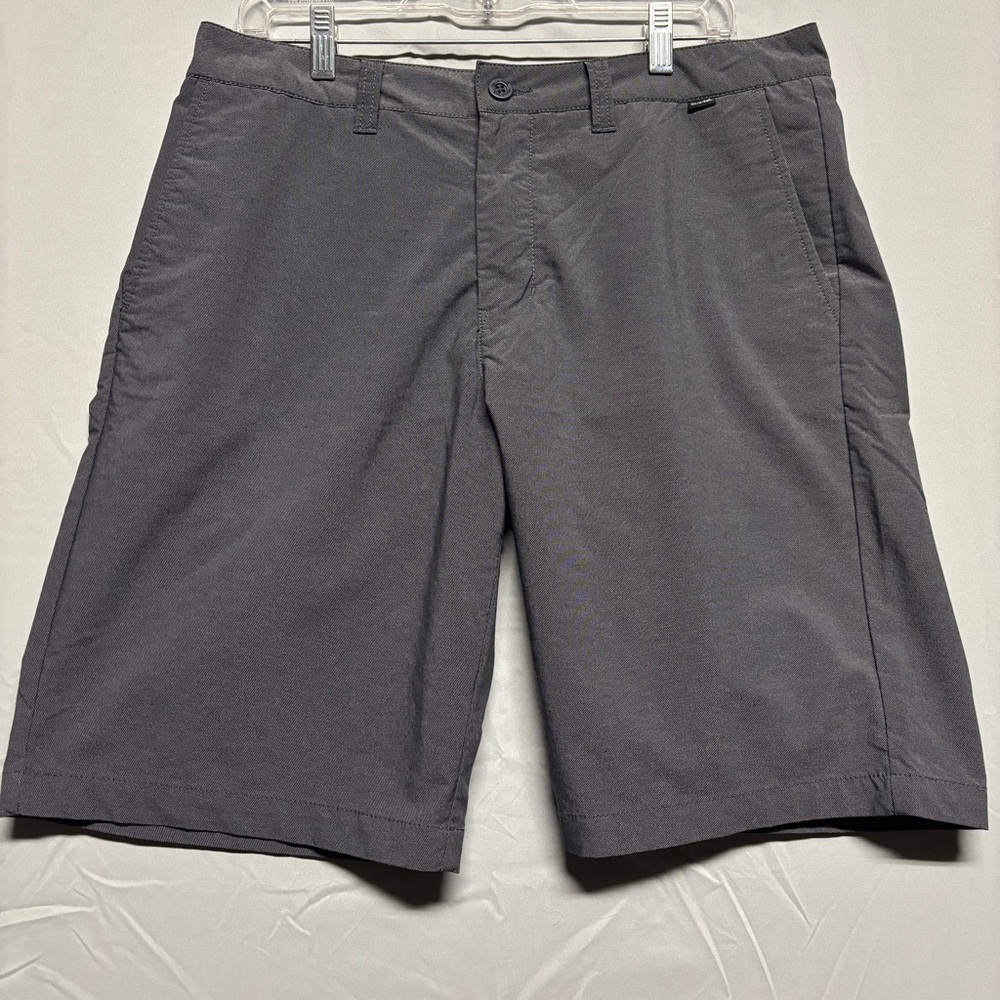 Travis Mathew Charcoal Flat Front Shorts